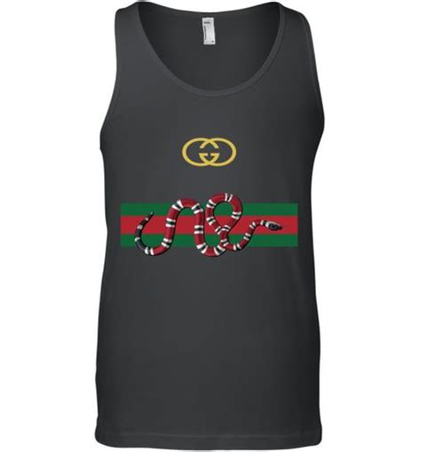 gucci replica tank top|gucci lace snake tank top.